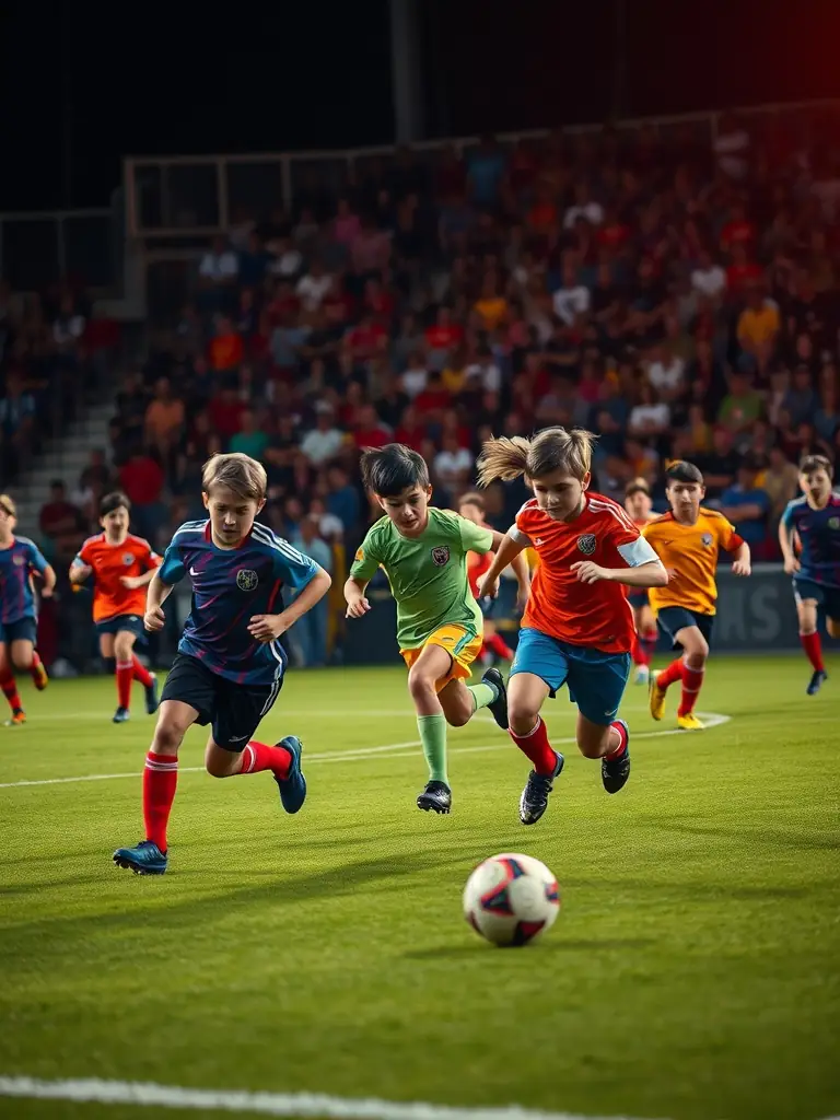 An image capturing a sports tournament organized by COMITE DES FETES, with participants of all ages competing in a friendly and spirited atmosphere.